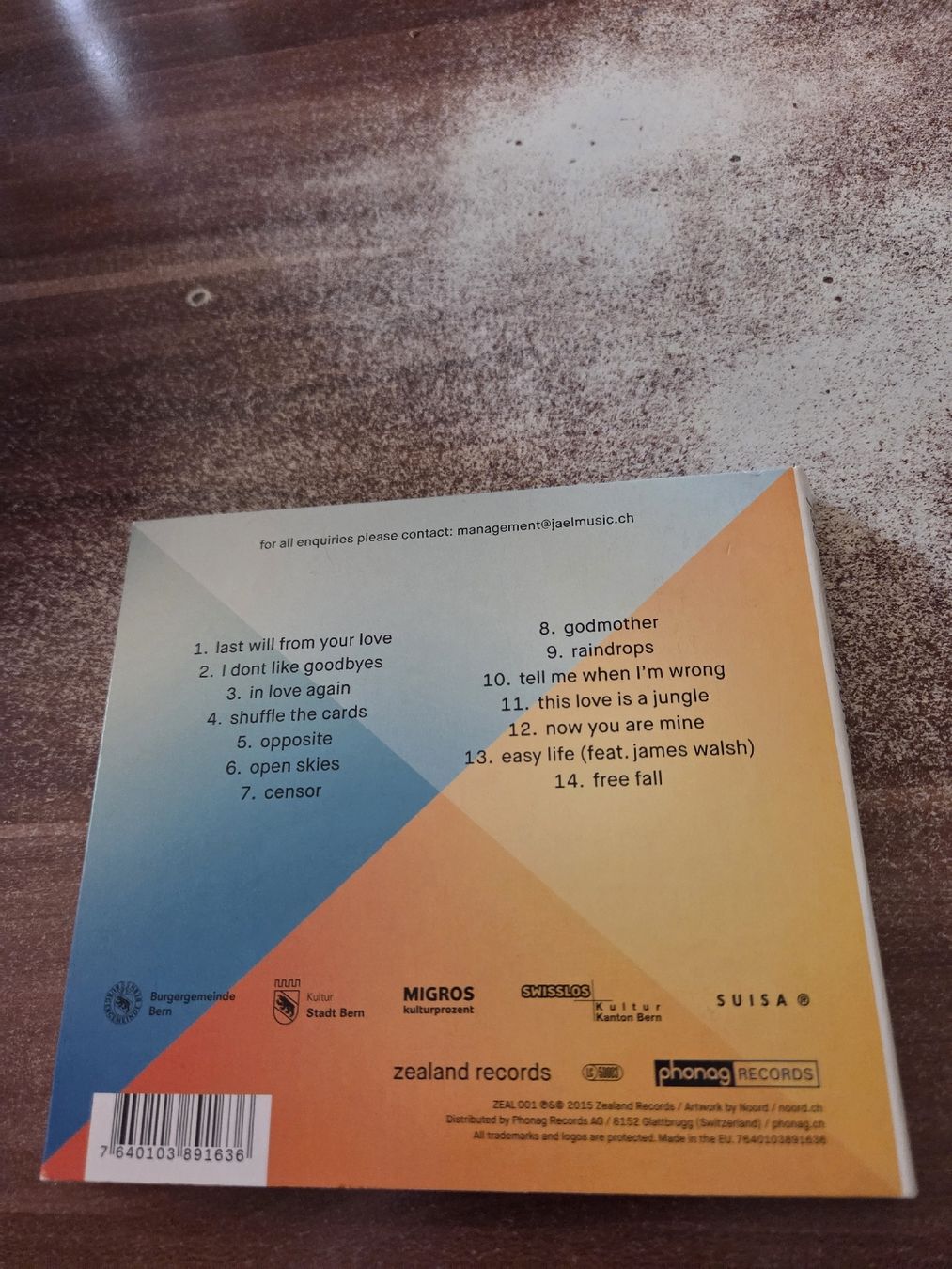 CDs: Jaël - Shuffle The Cards – Gebraucht aus Wattenwil von Mage66 1