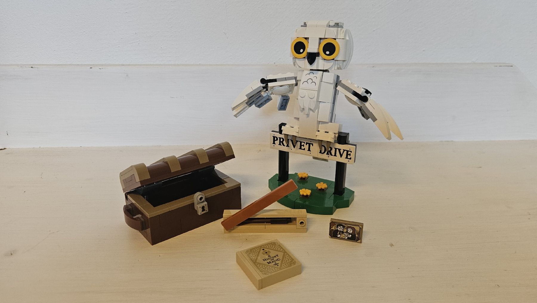 Lego Jeux de construction: Lego chouette Hedwige – D'occasion à Eschert par aiamone