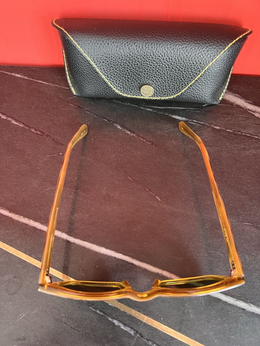 Moscot Occhiali & Lenti: MOSCOT Sonnenbrille braun mit Etui – Usato da Zürich venduto da car_x52z 6