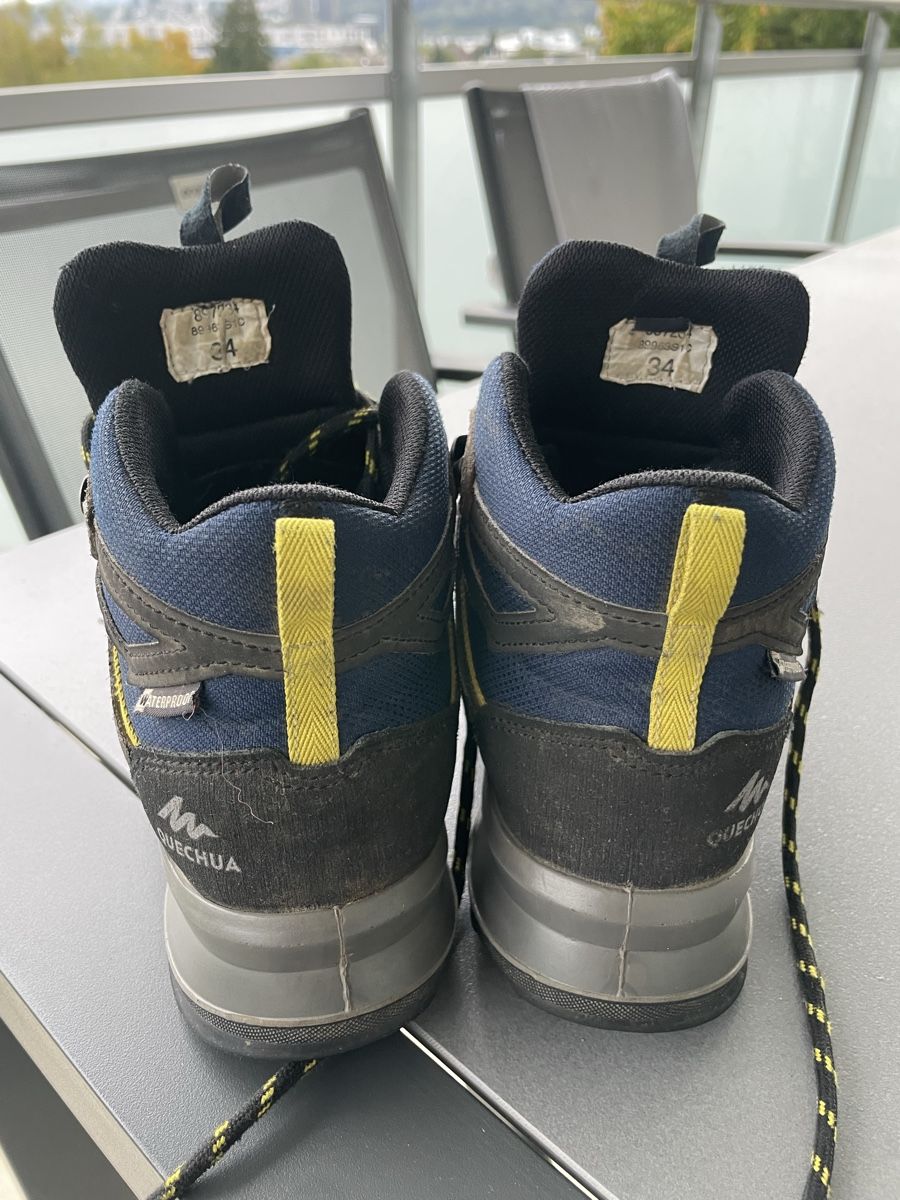 Decathlon Scarpe per ragazzi: Quechua Kinder Wanderschuhe 34 – Usato da Kriens venduto da krientes 3