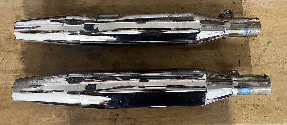Original Schalldämpfer für Harley Sportster S 1