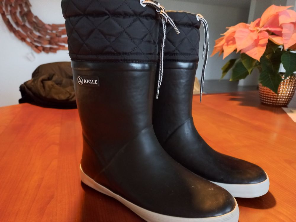 bottes de pluie fille aigle