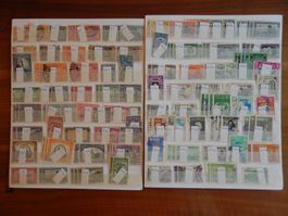 Panama Sammlung auf 4 Seiten