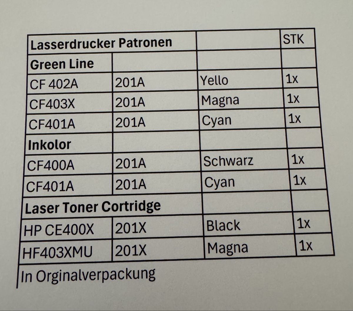 Hewlett Packard Drucker: HP Color Laser Jet Pro MFP M277dw  – Gebraucht aus Reinach BL von  3