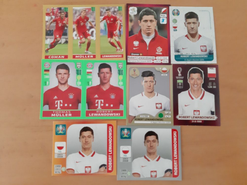 Panini Lewandowski - Set mit 8 Bildern | Kaufen auf Ricardo