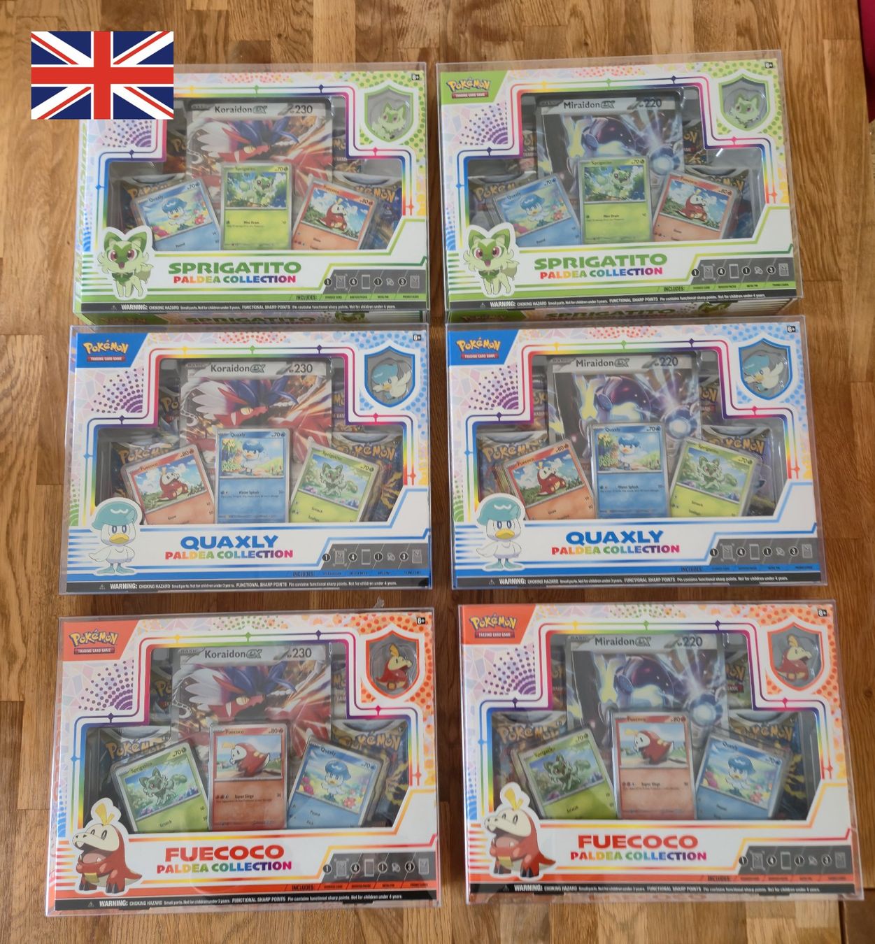 Pokémon Cartes à collectionner: Pokémon Paldea Collection 6 different version 2023 sealed EN – Neuf avec emballage d'origine à Biel/Bienne par DigiPok
