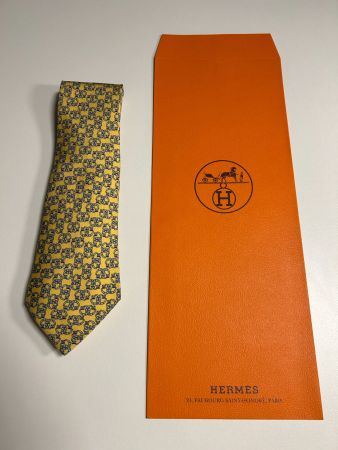 Hermès Muster Krawatte