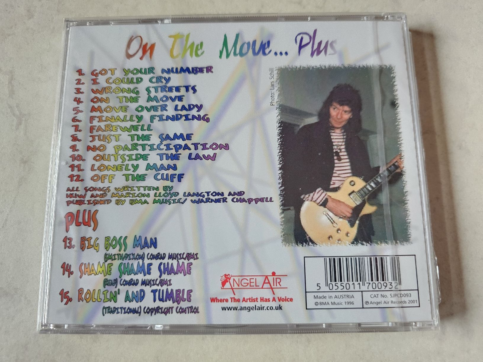CDs: Huw Lloyd Langton  -  On The Move... Plus / Fabrikneu – Neu und originalverpackt aus Schneisingen von backstore24 1