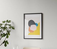 NEU Bilderrahmen Ikea RÖDALM 50×70