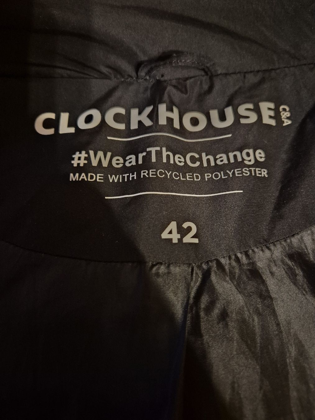 C&A Giacche: Steppjacke C&A Clockhouse Schwarz Groesse 42  – Usato da Balterswil venduto da bischoftanja 2