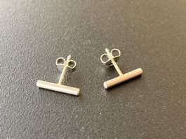 Ohrstecker / Ohrring (Silber 925 / 12 mm)