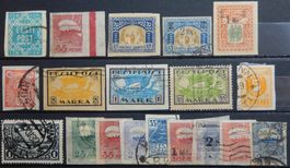 Estland Lot mit alten Werten XIV