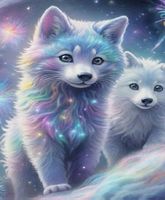 Diamond Painting Schneewölfe-159-30x40-426