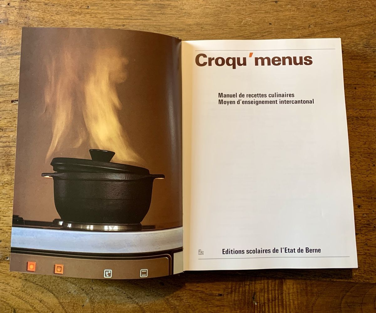 Bücher: Croqu’menus – Gebraucht aus Montreux von Barber_Swiss_Vintage 3