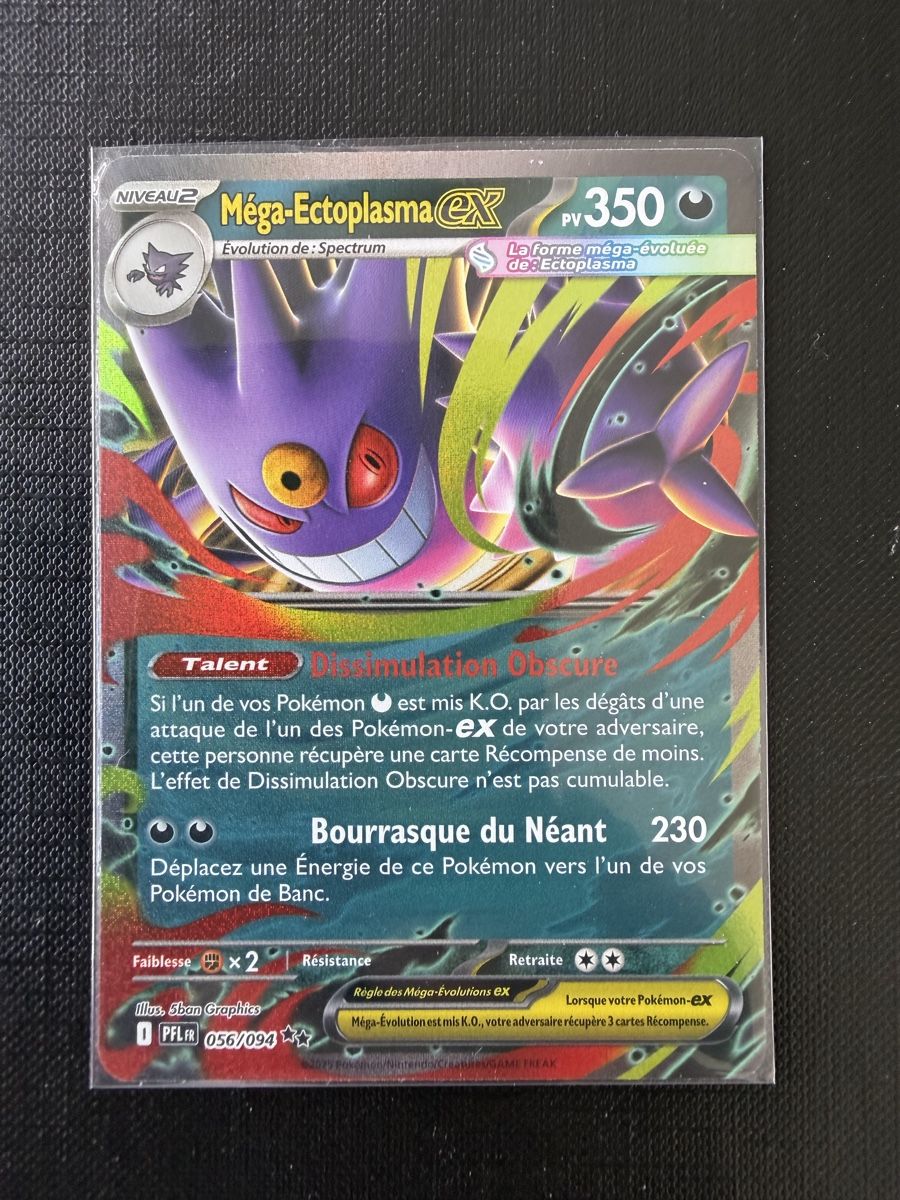 Pokémon Sammelbilder & Trading cards: Méga-Ectoplasma ex #056 PFL FR – Neu (gemäss Beschreibung) aus Savigny von Matgab94