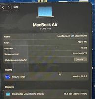 Apple MacBook Air 15 M2 (2023) 16 GB RAM, 512 GB