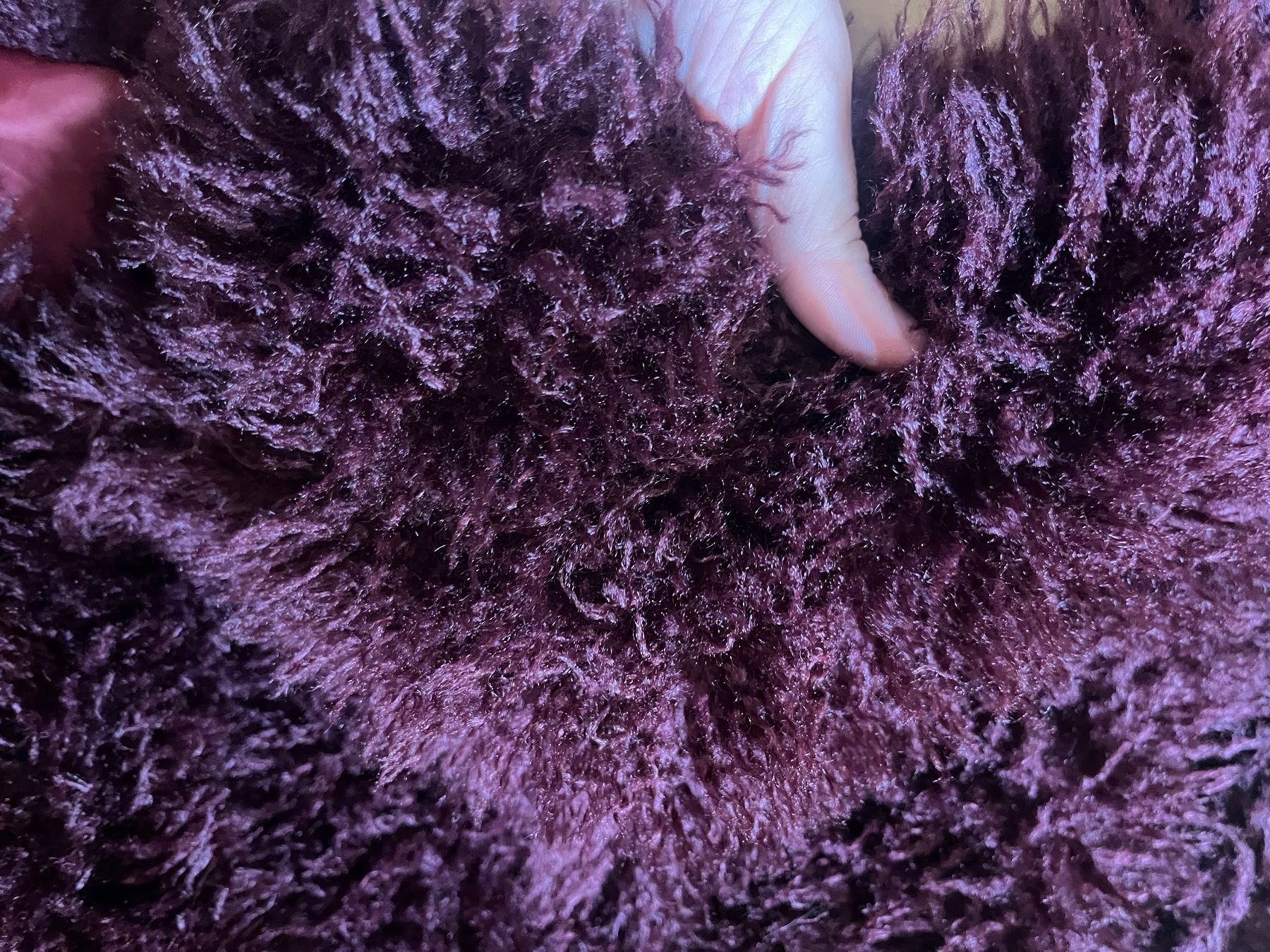 Giacche: Burgundy faux fur – Nuovo (secondo la descrizione) da Faido venduto da sof_6jgl 1