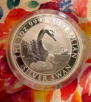 1 oz Australien Swan Schwan & Baby 2019 Silbermünze 9999 NEU