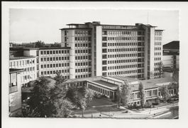 AK ca .1954 Kantonsspital Zürich, Westbau von Norden 🤓