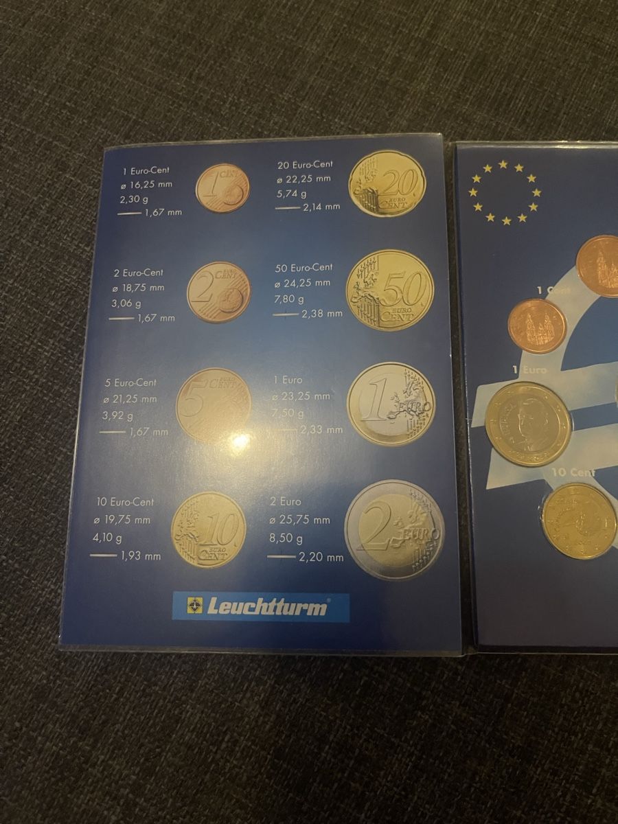 Tutti le monete: Spanien 2003 Euro Kursmünzensatz – Usato da Zweidlen venduto da EuroCoins 3