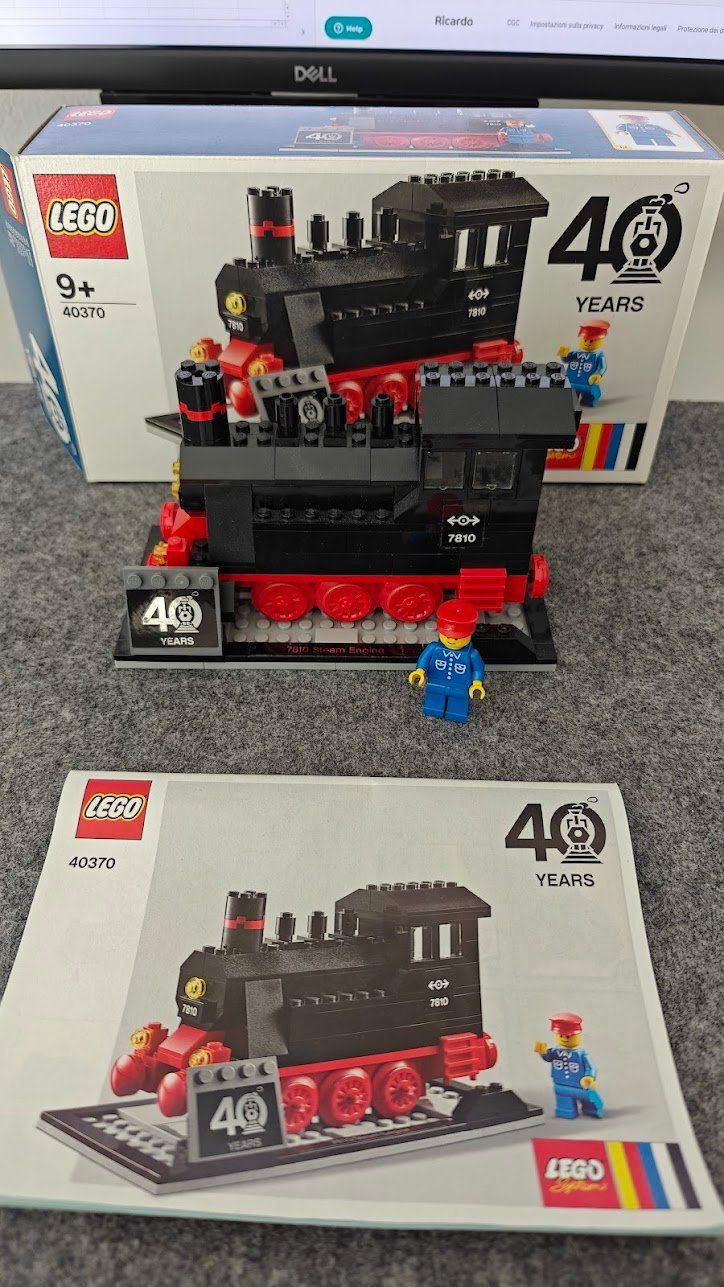 Lego Baukästen: Lego Steam Engine - 40 Years: 40370 - New – Neu (gemäss Beschreibung) aus Knonau von scaronni
