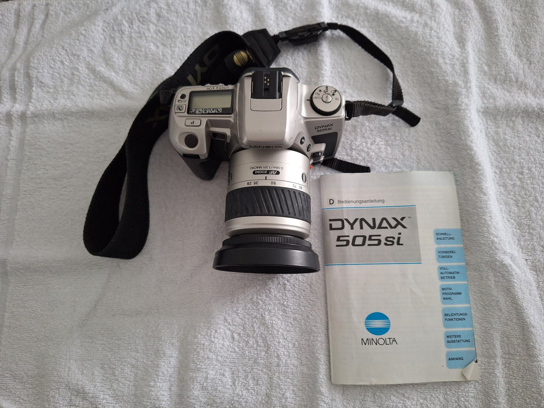 Minolta Fotocamera: Minolta DYNAX 505si Kamera – Usato da Aarwangen venduto da aarwangen_4912