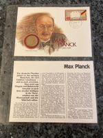 Numisbrief Max Planck 40. Todestag