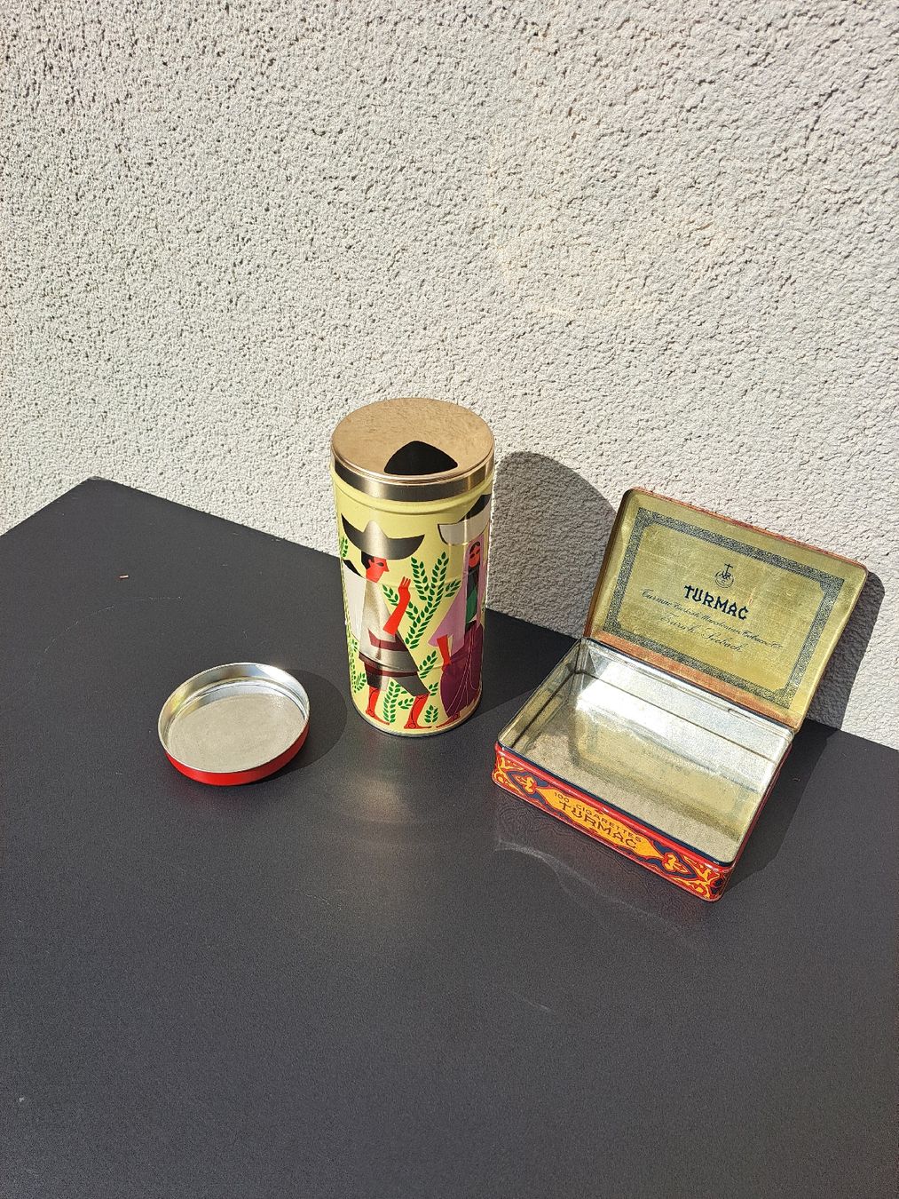 Tutte le decorazioni: Vintage 2 Blechdosen – Usato da Riehen venduto da Appia48 2
