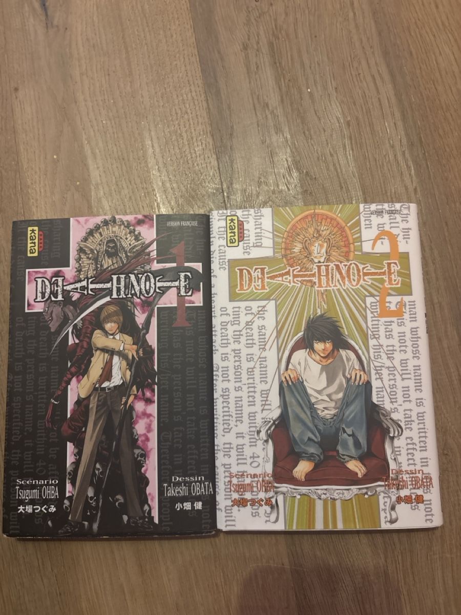 BD: Death note 1+2 – Neuf (Voir description) à Founex par vic_sn5n