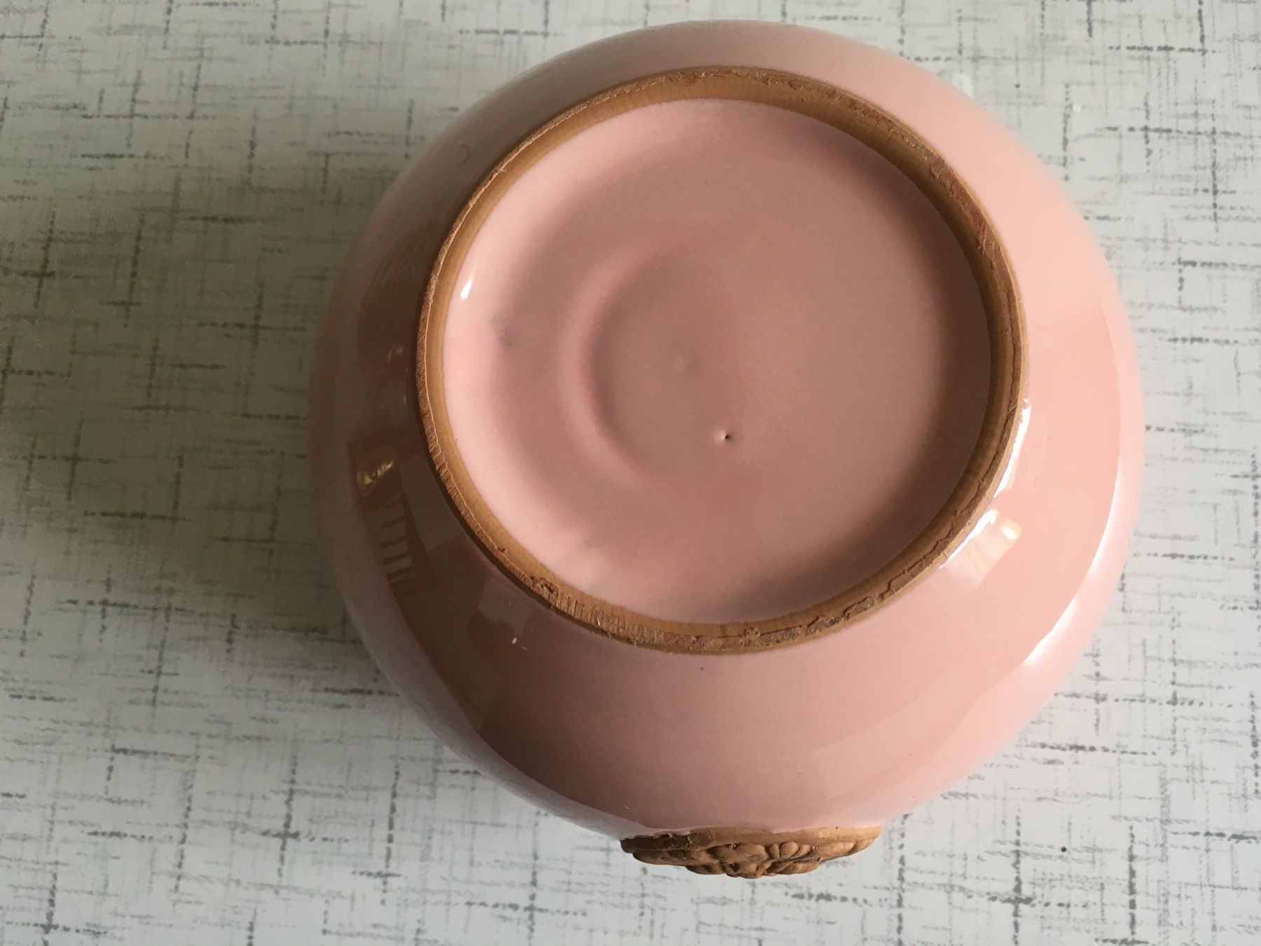 Blumentöpfe: Rosa Übertopf – Gebraucht aus Lyss von Punktum01 2