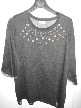 Pull gris anthracite T.  44/46