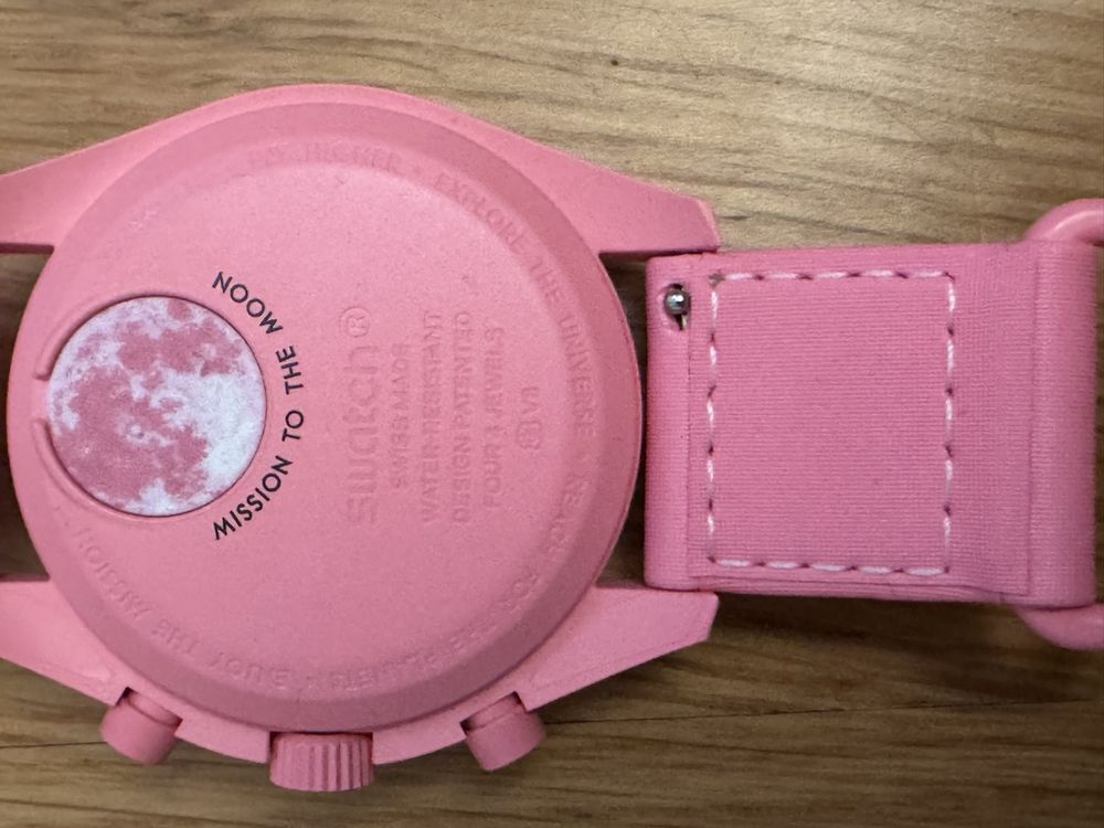 Swatch Orologi: Omega x Swatch Moonswatch Mission to pink moonphase | NEU! – Nuovo e nell'imballaggio originale da Zürich venduto da Benoni111 3