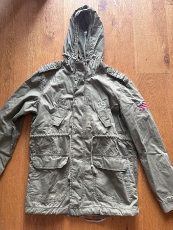 Tommy Hilfiger Herren Jacke Khaki Grösse S