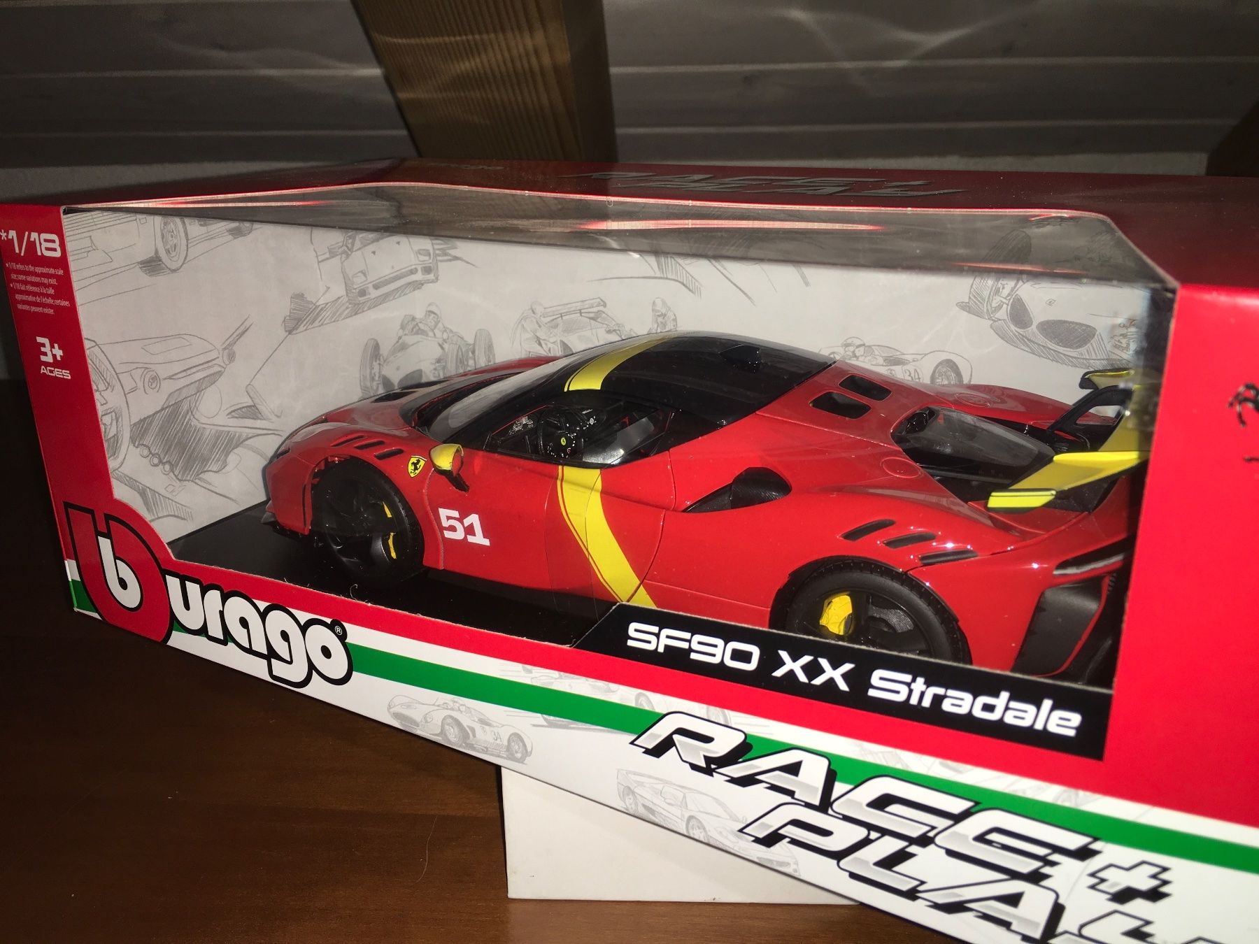 Ferrari Modellini d'auto: Ferrari SF90 XX Stradale 1/18 – Nuovo e nell'imballaggio originale da Wohlen AG venduto da PrivatSammlung 2