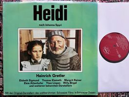 CH LP Heidi - Johanna Spyri - Orig.Film Fassung GEWASCHEN