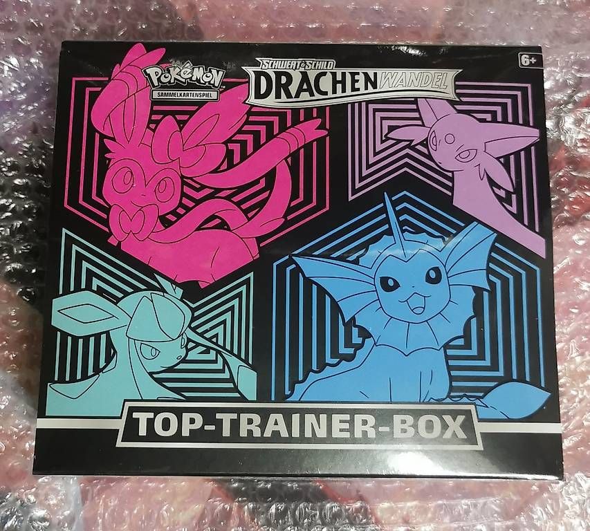 Pokémon Carte collezionabili: Pokémon Drachenwandel Top Trainer Box – Nuovo e nell'imballaggio originale da Muri AG venduto da VinceBR