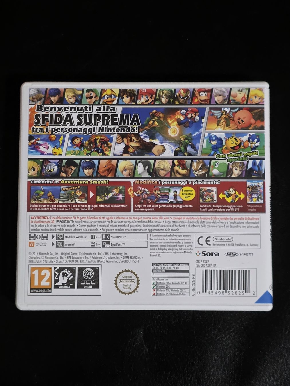 Giochi: SUPER SMASH BROS | NINTENDO 3DS – Usato da Bellinzona venduto da egemon 1