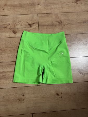 Short de sport Gymshark vert taille haute