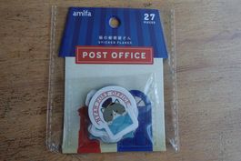 Süsse Flake Sticker - Post Office Cat Katzen Neko