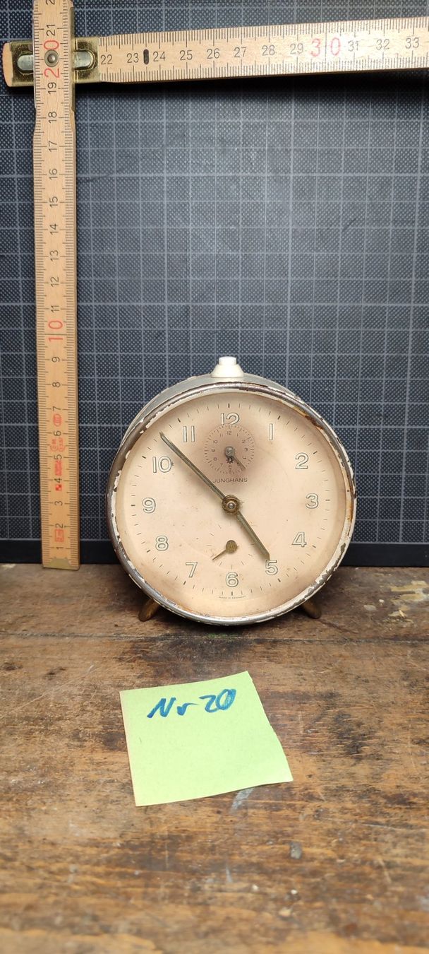 Sveglie: Wunderschöner alter Wecker Nr 20 JUNGHANS – Usato da Gelterkinden venduto da MYSTOREFORYOU4460 6