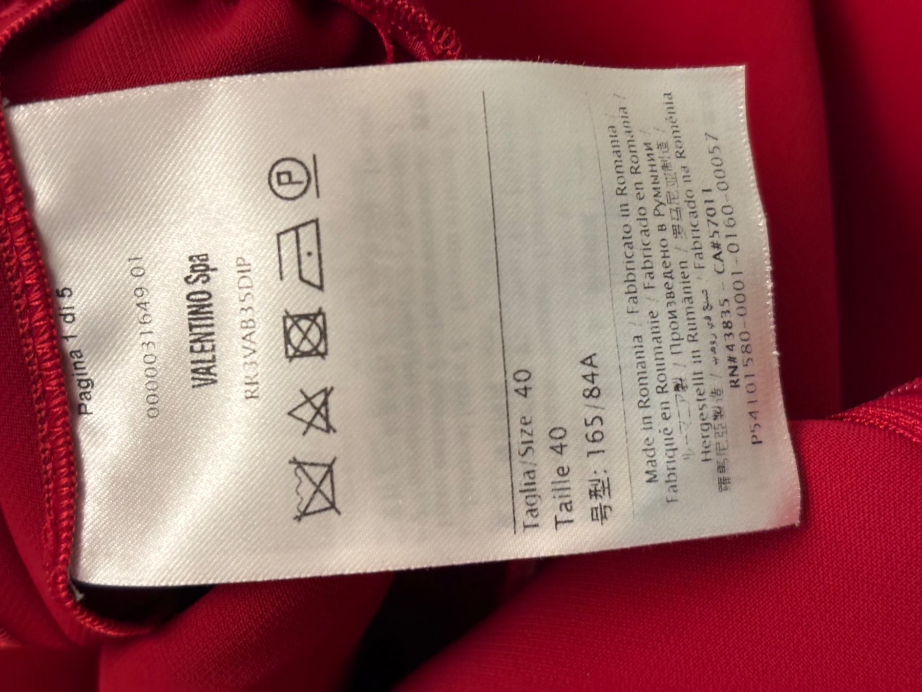 Valentino Vestiti: RED VALENTINO DRESS - s- NEW – Nuovo (secondo la descrizione) da Lausanne venduto da Charly_brune 4