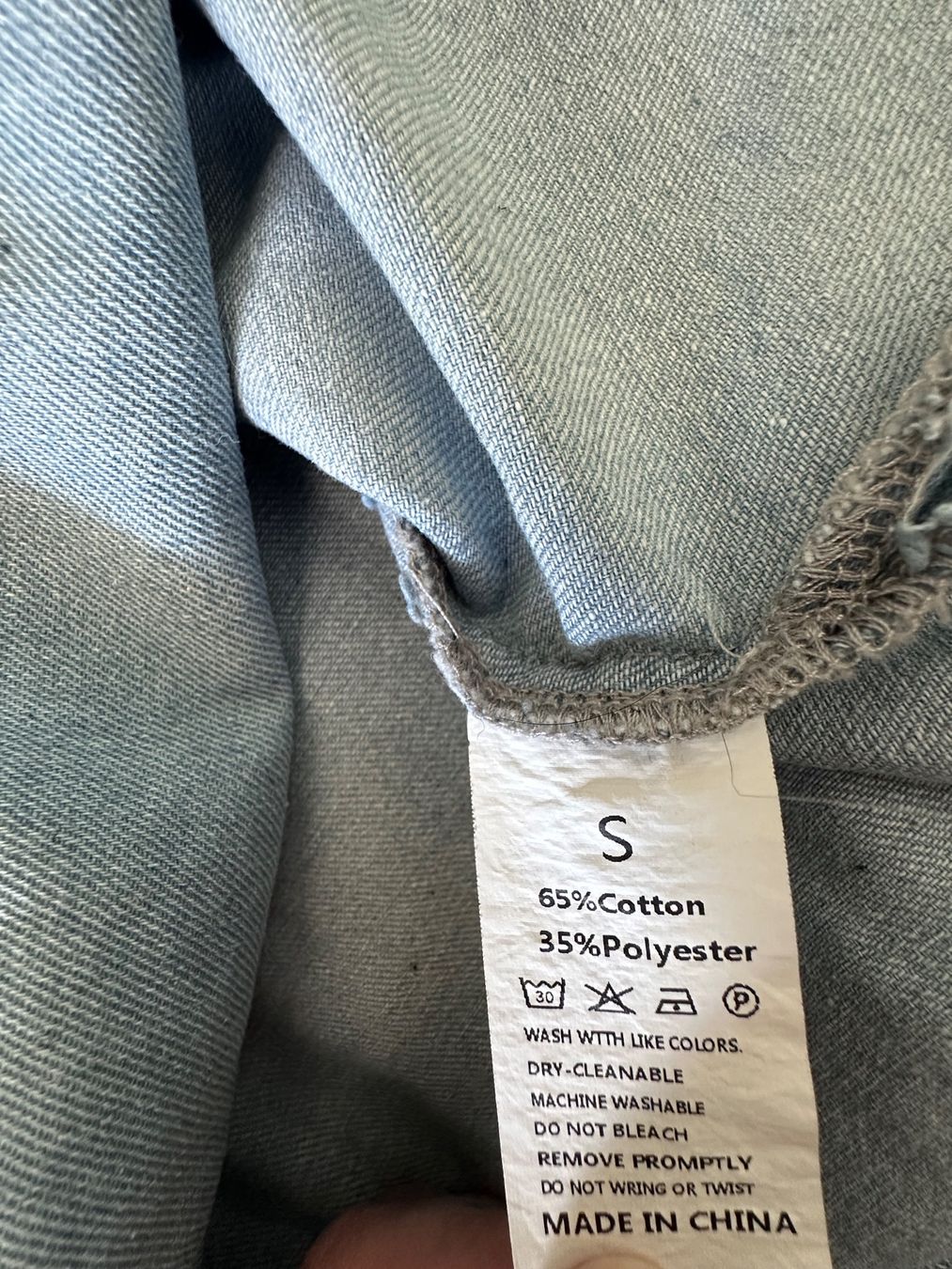 Chemisiers: Leichte Jeansbluse, Gr. S – D'occasion à Haldenstein par enie123 2