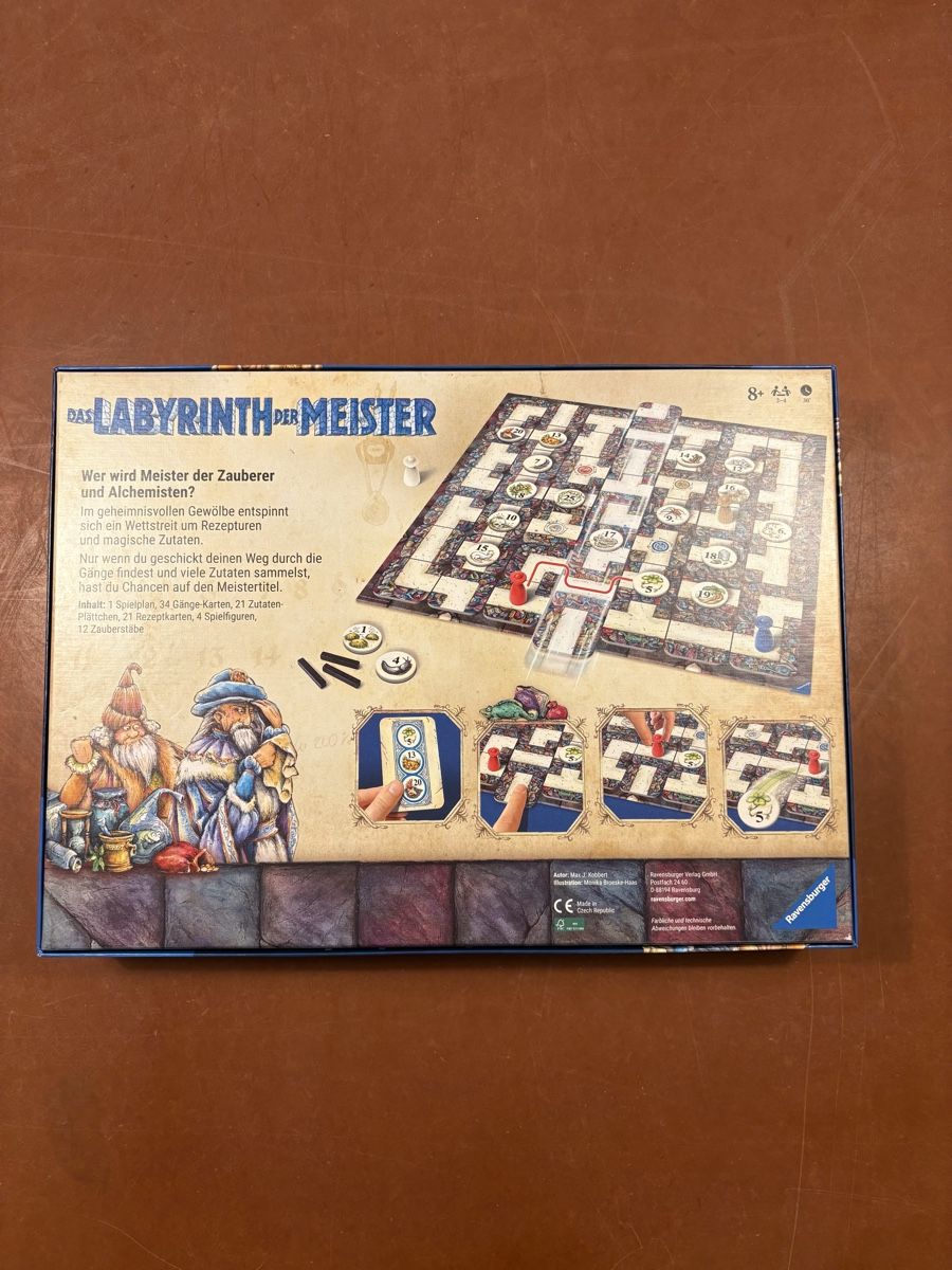 Giochi: Ravensburger Labyrinth der Meister – Usato da Küssnacht am Rigi venduto da Hannibal06 1