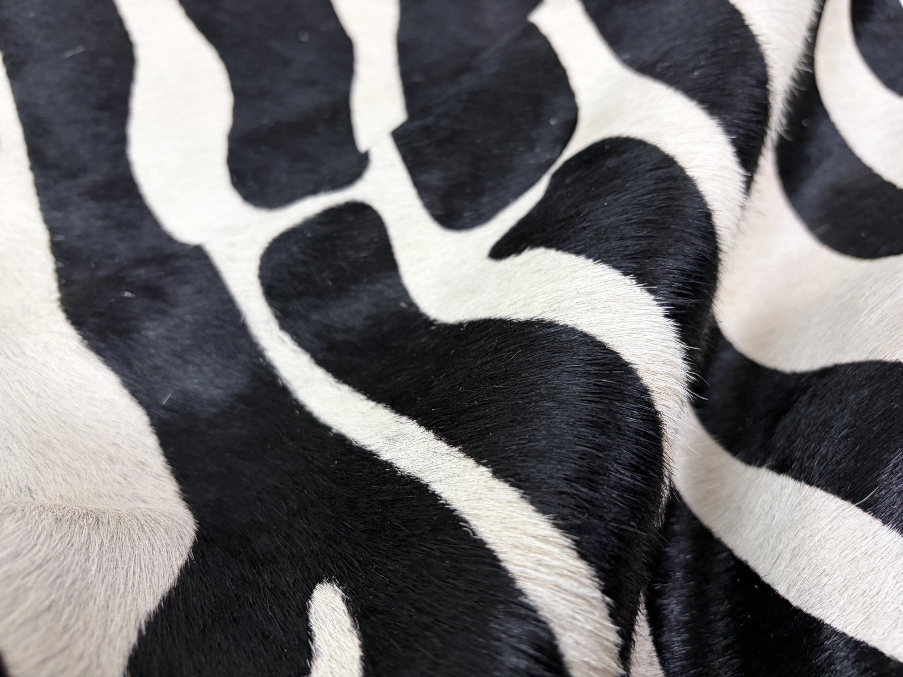 Tappeti: echtes Kuhfell Teppich Zebra – Nuovo e nell'imballaggio originale da Arbedo venduto da patagonialeatherrugs 6