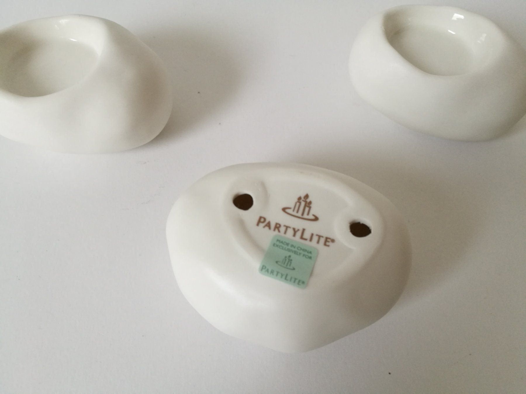 Partylite Portacandele: Lot de 3 galets neuf Partylite – Nuovo e nell'imballaggio originale da Frasses venduto da soowoo12 3