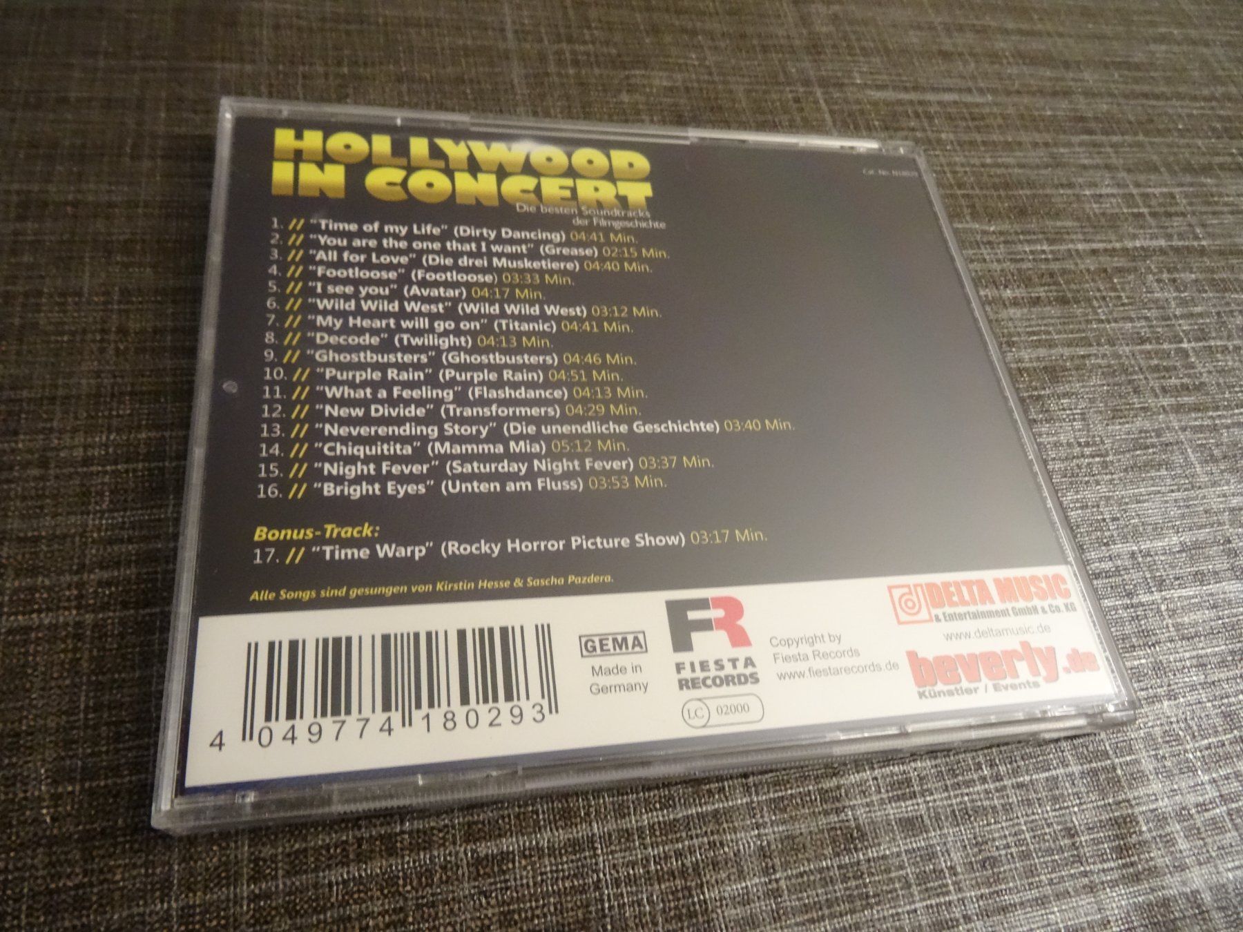 CD: Hollywood in Concert CD – Usato da Olten venduto da Disc-Ausverkauf 1