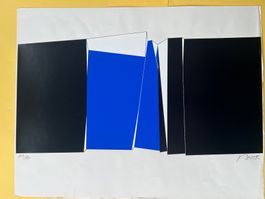 Jean Baier Original Siebdruck signiert 1963