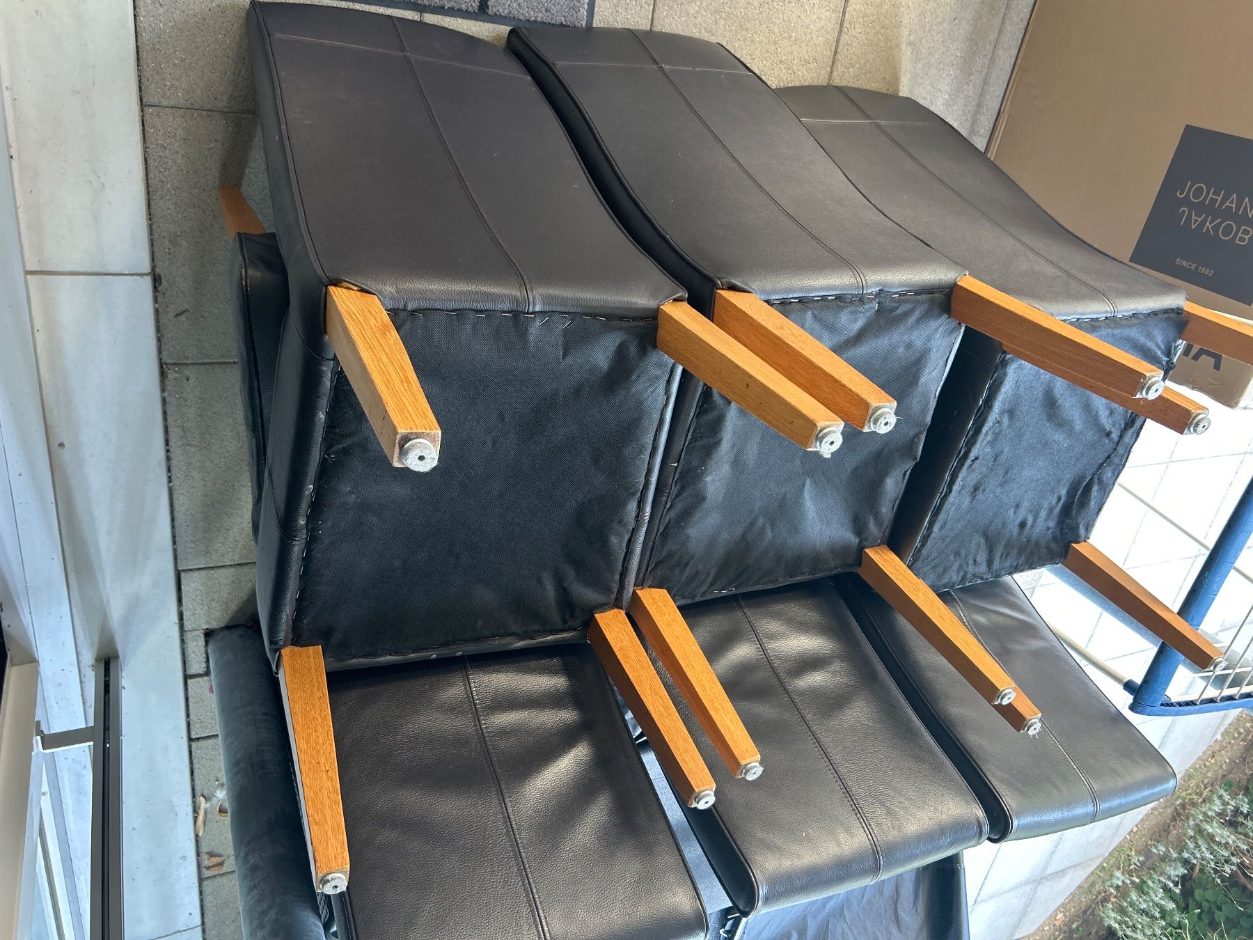 Stühle: 6x Lederstühle – Gebraucht aus Wettingen von juibo 2