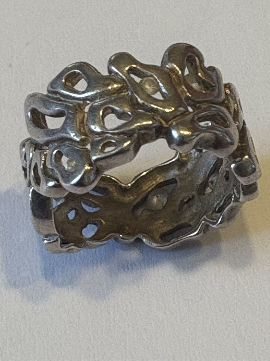 Anelli: 925 Silber Ring extravagant  – Usato da Murten venduto da Tzaugg 2