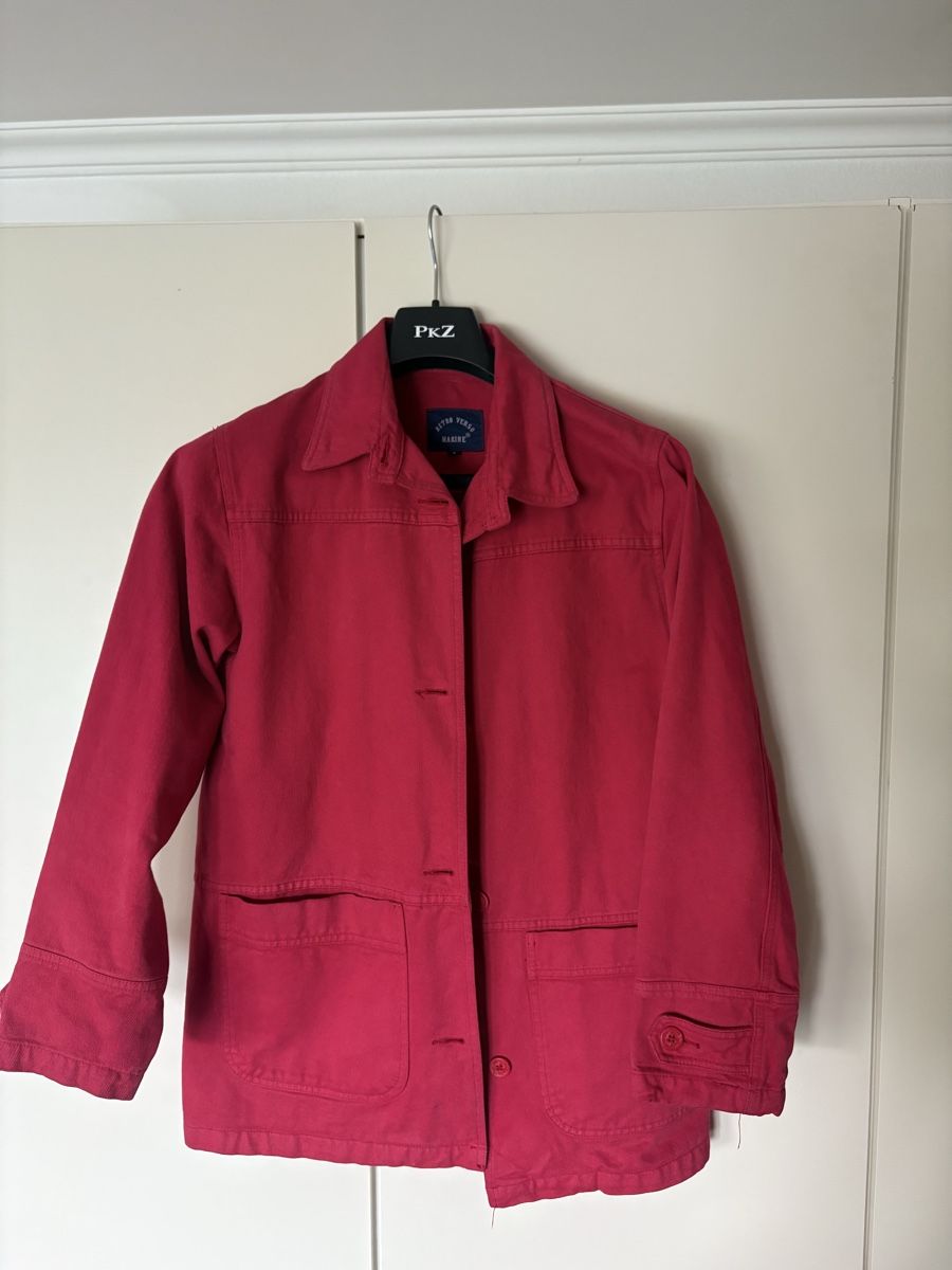 Giacche: Retro Verse Marine Red Cotton Jacket - Great – Usato da Gland venduto da chu_qc69